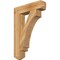 Ekena Millwork Imperial Craftsman Rough Sawn Bracket, Western Red Cedar, 6"W x 28"D x 40"H BKT06X28X40IMP04RWR - alternate 1